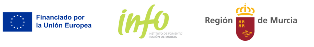 EU and INFO Region of Murcia funding
